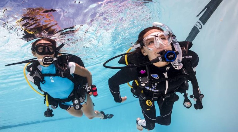 Diving as Therapy