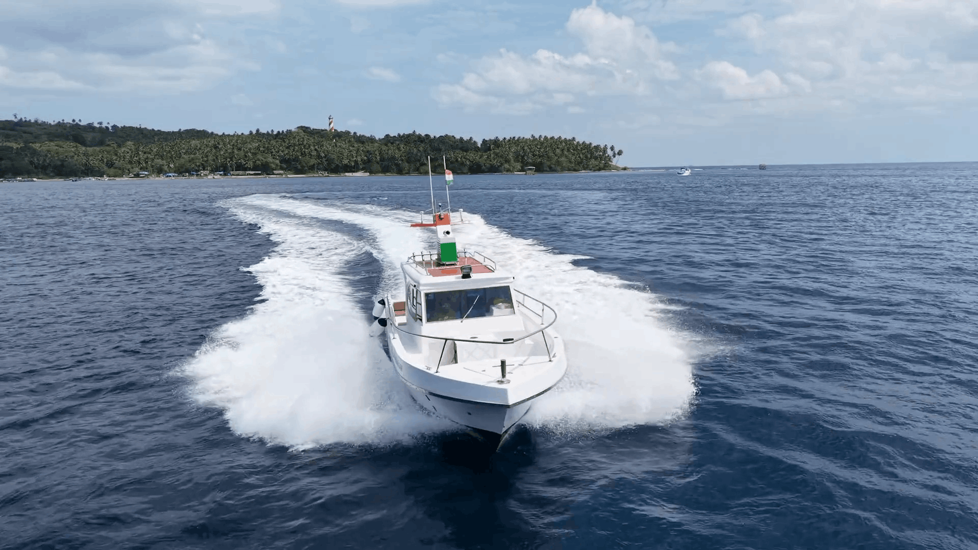 Private Boat Charters to Visit Barren Island for Fishing & Snorkelling Adventures