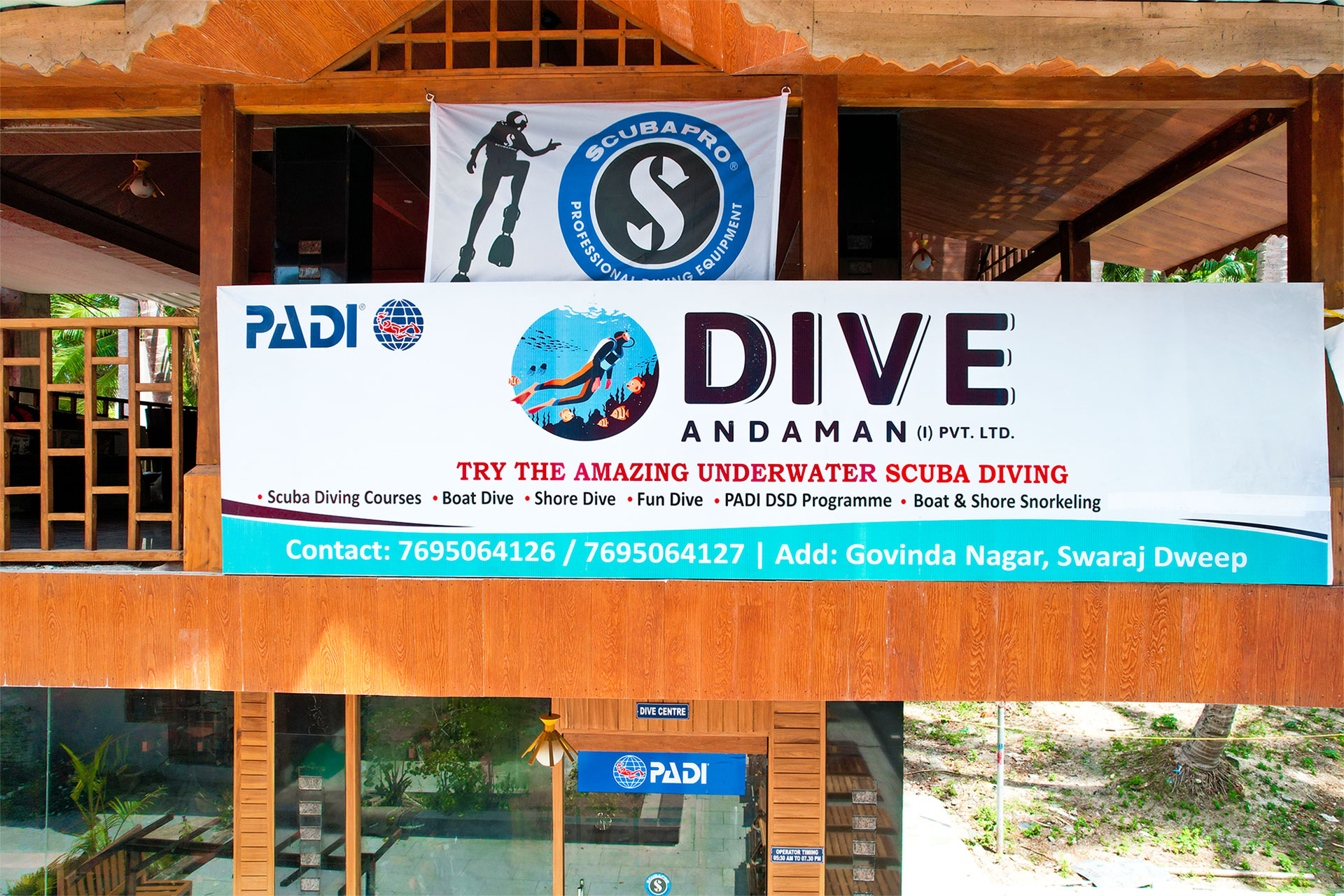Best PADI Scuba Diving Center Andaman